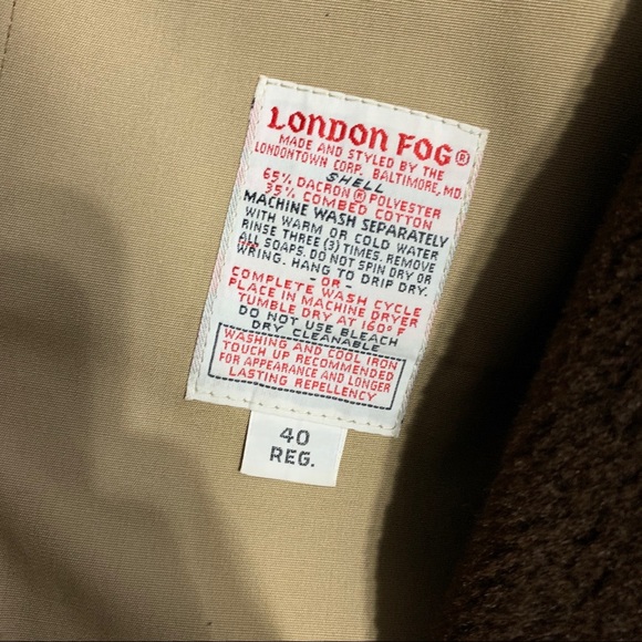 London Fog Trench Coat - Picture 5 of 8